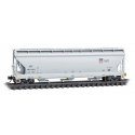 ACF 3-Bay Center Flow Covered Hopper with Elongated Hatches - Ready to Run -- Union Pacific S, N, Micro Trains Line 9400970