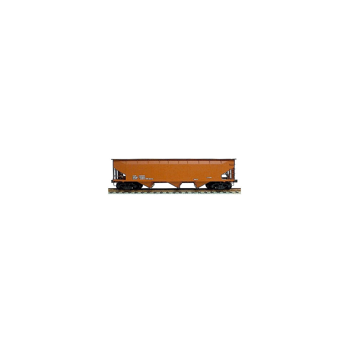 AAR 70-Ton Offset-Side 3-Bay Hopper -- Data Only (Oxide), HO, Accurail Inc 7599