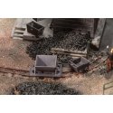 Trolleys & Mining Dump Carts - Kit -- HOe Gauge, 2 of Each, HOn2, Faller Gmbh 180916