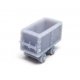 Mining Carts -- Unpainted 3D Printed Parts pkg(5), N, ALL SCALE MINIATURES 1600970