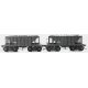 22′ Wood Ore Car 12-Pack - Kit -- Undecorated, HO, Tichy Train Group 6012