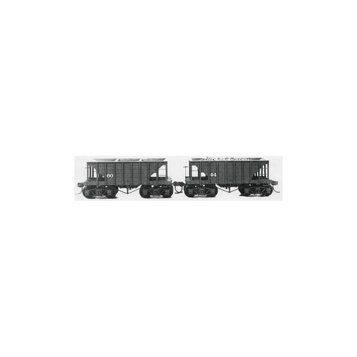 22′ Wood Ore Car 12-Pack - Kit -- Undecorated, HO, Tichy Train Group 6012