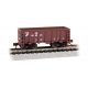 Flat-Bottom Ore Car - Ready to Run -- Conrail 500625 (Boxcar Red), N, Bachmann Industries 18659