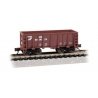 Flat-Bottom Ore Car - Ready to Run -- Conrail 500625 (Boxcar Red), N, Bachmann Industries 18659