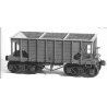 22′ Wood Ore Car 2-Pack - Kit -- Undecorated, HO, Tichy Train Group 4012