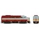 Alco FA1 - Standard DC -- Canadian Pacific 4008 (maroon, gray, Block Lettering)