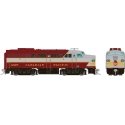 Alco FA1 - Standard DC -- Canadian Pacific 4008 (maroon, gray, Block Lettering), HO, Rapido Trains Inc 37005