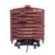 40′ Steel Reefer with Dreadnaught Ends - Ready-to-Run -- Burlington Refrigerator Express BREX 7, HO, WalthersMainline 41405