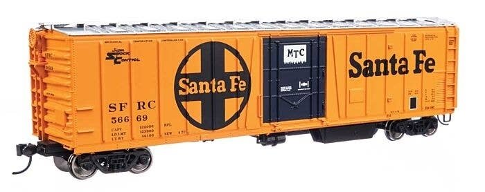 50′ AAR Mechanical Refrigerator Car - Ready-to-Run -- Santa Fe 56669, HO, WalthersMainline 3777