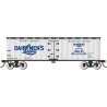 40` Wood Reefer - Ready to Run - Silver Series(R) -- Dairymen`s League (white, blue, black), HO, Bachmann Industries 19810
