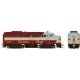 Alco FA1 - Standard DC -- Canadian Pacific 4016 (maroon, gray Script Lettering)
