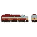 Alco FA1 - Standard DC -- Canadian Pacific 4016 (maroon, gray Script Lettering), HO, Rapido Trains Inc 37009