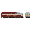 Alco FA1 - Standard DC -- Canadian Pacific 4016 (maroon, gray Script Lettering)