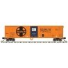 50′ Mechanical Reefer - Ready to Run -- Santa Fe SFRP 2280 (orange, black), N, Trainman 50006468