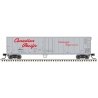 50′ Mechanical Reefer - Ready to Run -- Canadian Pacific 286122 (silver, red, Script Lettering), N, Trainman 50006476