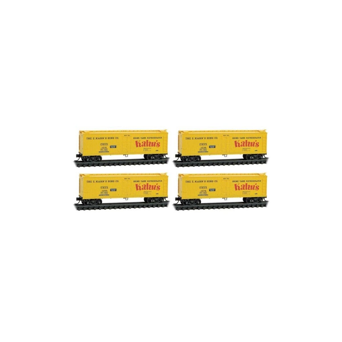 Reefer Runner Pk Kahn′s, N, Micro Trains Line 98300238