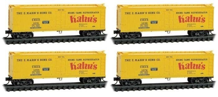 Reefer Runner Pk Kahn′s, N, Micro Trains Line 98300238