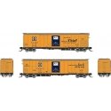 Class RR-56 Mechanical Reefer - Ready to Run -- Santa Fe 2 (orange, blue, black, San Francisc, N, Rapido Trains Inc 561007A