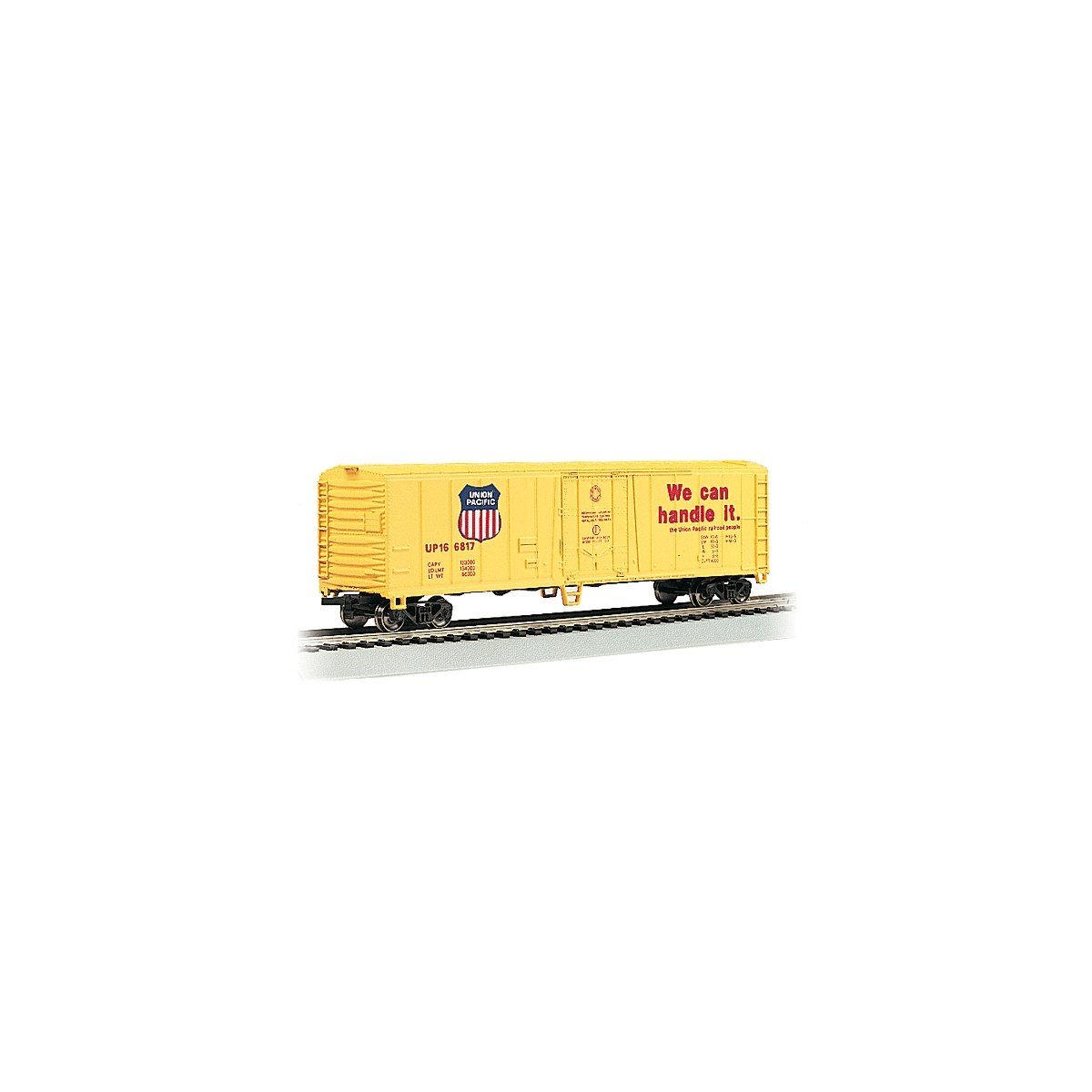 50′ Steel Mechanical Reefer - Ready to Run - Silver Series(R) -- Union Pacific, HO, Bachmann Industries 17901