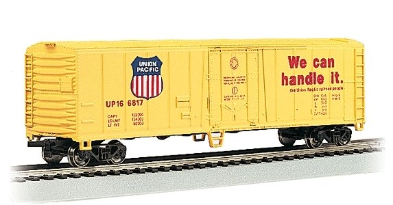 50′ Steel Mechanical Reefer - Ready to Run - Silver Series(R) -- Union Pacific, HO, Bachmann Industries 17901