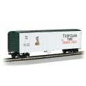 50′ Steel Mechanical Reefer - Ready to Run - Silver Series(R) -- Tropicana TPIX 742 (white, , HO, Bachmann Industries 17947