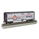 40′ Wood Reefer - Ready to Run - Silver Series(R) -- Sonoma Wine, HO, Bachmann Industries 19808