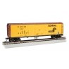 50′ Steel Mechanical Reefer - Ready to Run - Silver Series(R) -- Conrail 359028 (orange, Box, HO, Bachmann Industries 17911