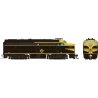 Alco FA1 - LokSound and DCC -- Erie 728 (black, yellow Wings)