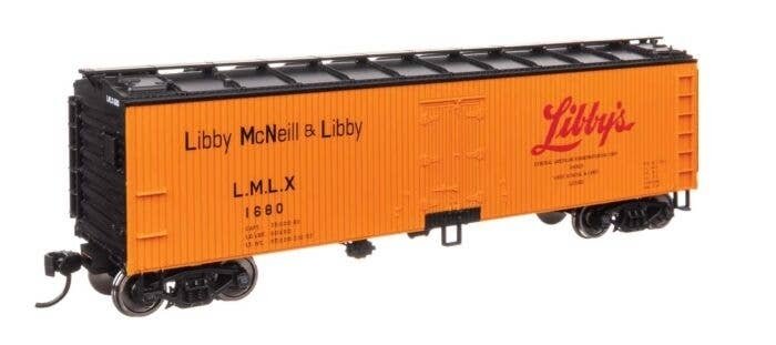 40′ Wood Reefer with Steel ends - Ready to Run -- Libby LMLX 1680, HO, WalthersMainline 41316