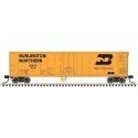 50′ Mechanical Reefer - Ready to Run -- Burlington Northern 409 (yellow, black), N, Trainman 50006471