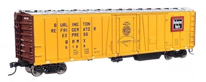 50′ AAR Mechanical Refrigerator Car - Ready-to-Run -- Chicago, Burlington & Quincy 5189, HO, WalthersMainline 3783