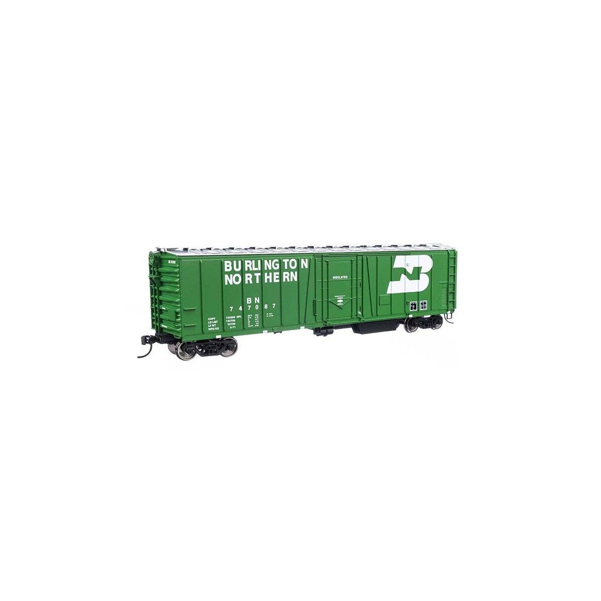 50′ AAR Mechanical Refrigerator Car - Ready-to-Run -- Burlington Northern 747087, HO, WalthersMainline 3779