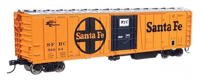 50′ AAR Mechanical Refrigerator Car - Ready-to-Run -- Santa Fe 56664, HO, WalthersMainline 3776