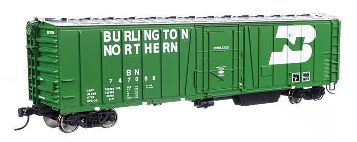 50′ AAR Mechanical Refrigerator Car - Ready-to-Run -- Burlington Northern 747098, HO, WalthersMainline 3780