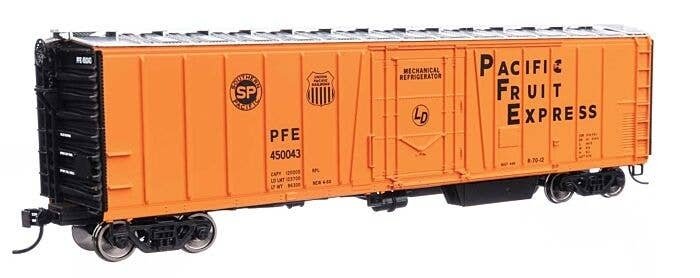 50′ AAR Mechanical Refrigerator Car - Ready-to-Run -- Pacific Fruit Express(TM) 450043, HO, WalthersMainline 3790