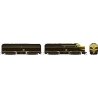 Alco FA1-FB1 Set - LokSound and DCC -- Erie 725A, 725B (black, yellow Wings)