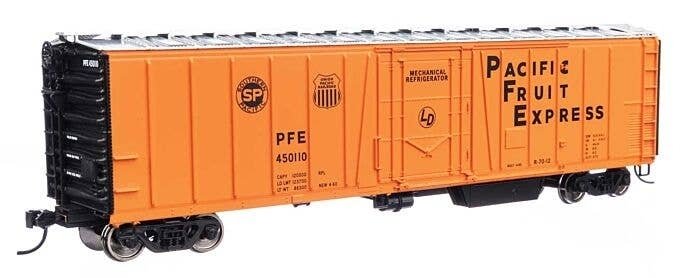 50′ AAR Mechanical Refrigerator Car - Ready-to-Run -- Pacific Fruit Express(TM) 450110, HO, WalthersMainline 3792