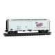 40′ Steel Ice Reefer - Ready to Run -- Bar Bee Meat Packing Company URTX 67306 (white, red, b, N, Micro Trains Line 5900300