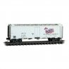 40′ Steel Ice Reefer - Ready to Run -- Bar Bee Meat Packing Company URTX 67306 (white, red, b, N, Micro Trains Line 5900300