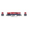Montreal Locomotive Works MLW M420B - M420B Set - Standard DC -- British Columbia Railway RCL683, RCL685 (Hockey Stick red, whit