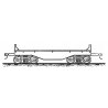 Universal Steel Mill Car 3-Pack - Kit -- Undecorated, HO, State Tool & Die 7803
