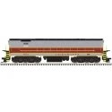 FM H-24-66 Phase 1A Trainmaster - LokSound & DCC -- Delaware, Lackawanna & Western 853 (gray, maroon, yellow), N, Atlas Model Ra