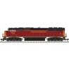 EMD SD60E with Ditch Lights - ESU LokSound and DCC - Master Gold(TM) -- Carload Express 6002 (maroon, yellow)