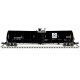 Trinity 25,500-Gallon Tank Car - Ready to Run -- IOI Group TILX 252216 (black, white,, N, Atlas Model Railroad Co. 50006170