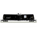 Trinity 25,500-Gallon Tank Car - Ready to Run -- IOI Group TILX 252225 (black, white,, N, Atlas Model Railroad Co. 50006171