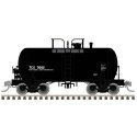10,000-Gallon Beer Can Tank Car - Ready to Run -- Texaco TCX 7682 (black, reporting , HO, Atlas Model Railroad Co. 20007810