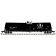 Trinity 25,500-Gallon Tank Car - Ready to Run -- Owensboro Grain GATX 54553 (black, w, N, Atlas Model Railroad Co. 50006175