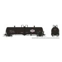 Procor GP20 20,000-Gallon Tank Car 6-Pack - Ready to Run -- Irving Oil UTLX Set 2 (black, whi, HO, Rapido Trains Inc 135015