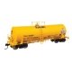 40′ Trinity 14,000-Gallon Molten Sulfur Tank Car - Ready to Run -- Trinity Leasing (YLW) 135002, HO, WalthersProto 100073