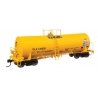 40′ Trinity 14,000-Gallon Molten Sulfur Tank Car - Ready to Run -- Trinity Leasing (YLW) 135002, HO, WalthersProto 100073